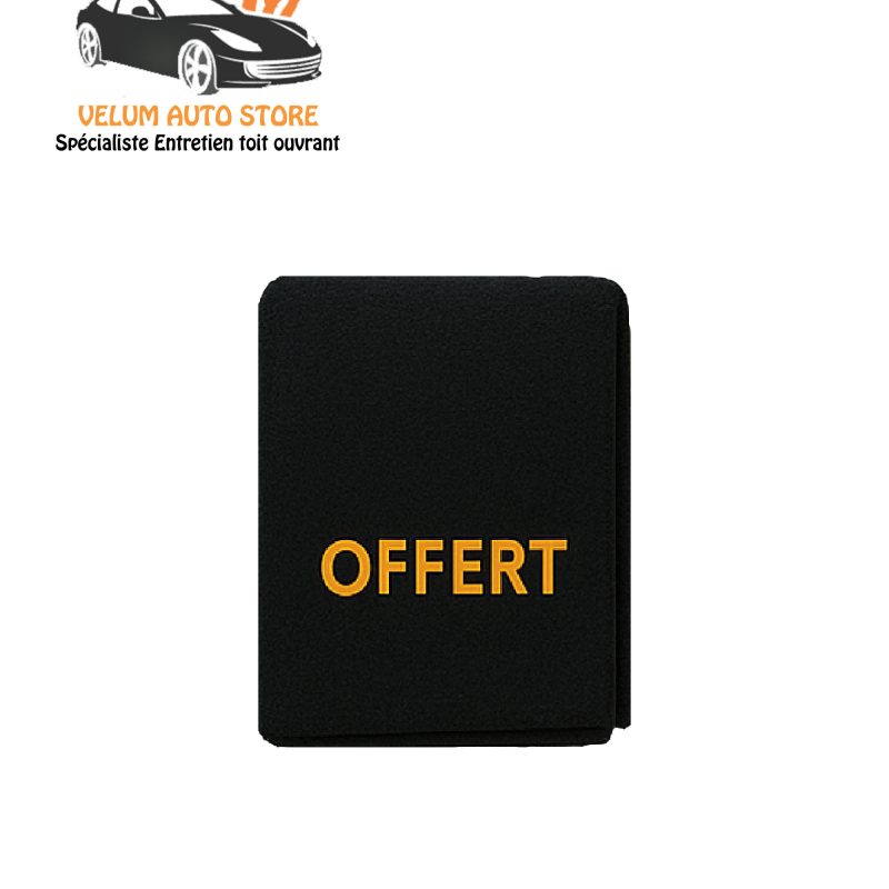 Mikrofaser schwarz 300gsm